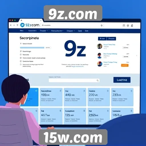 Navegação e usabilidade do site 9z.com
